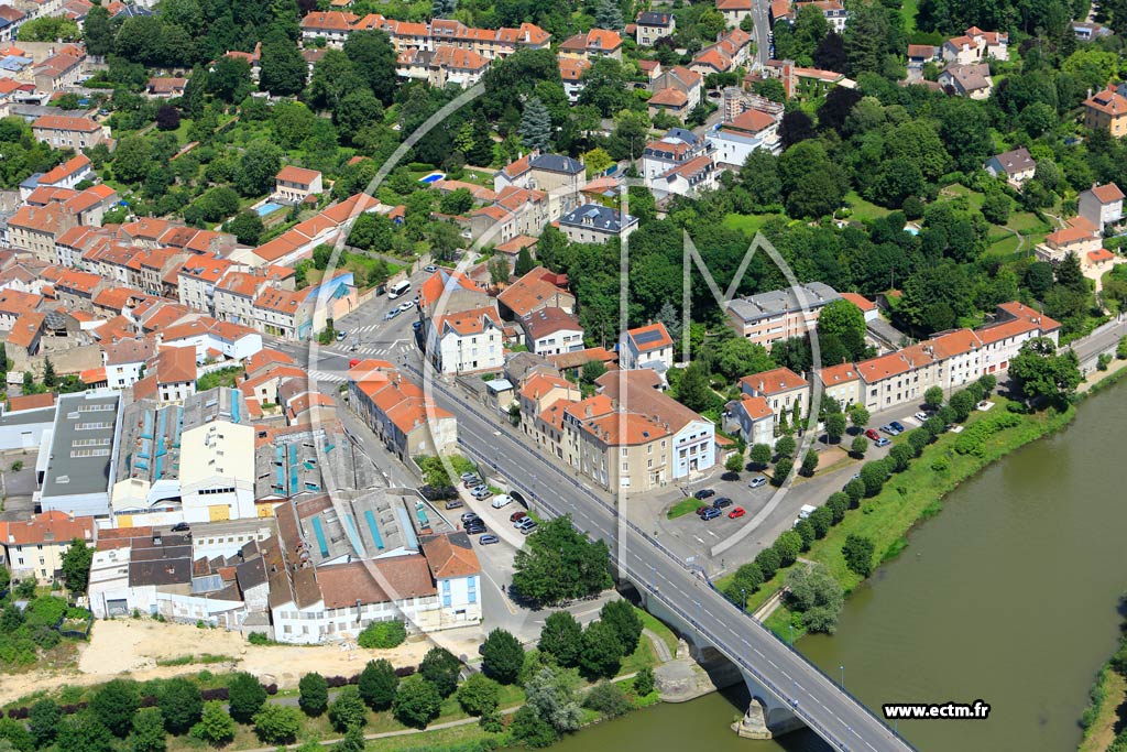 Photo arienne de Malzville