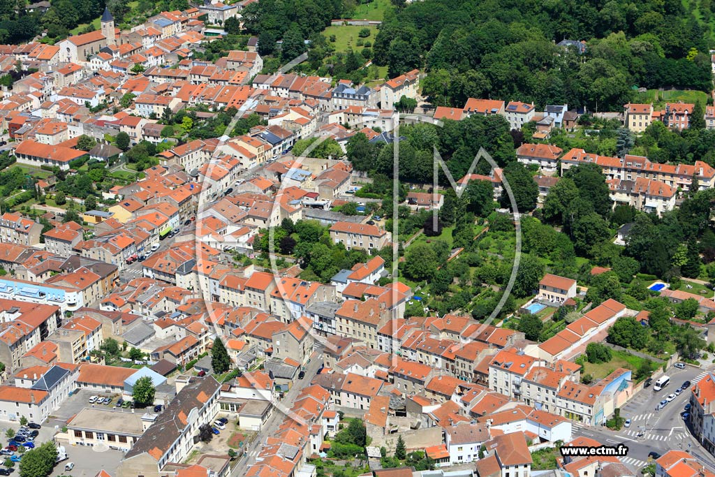 Photo arienne de Malzville