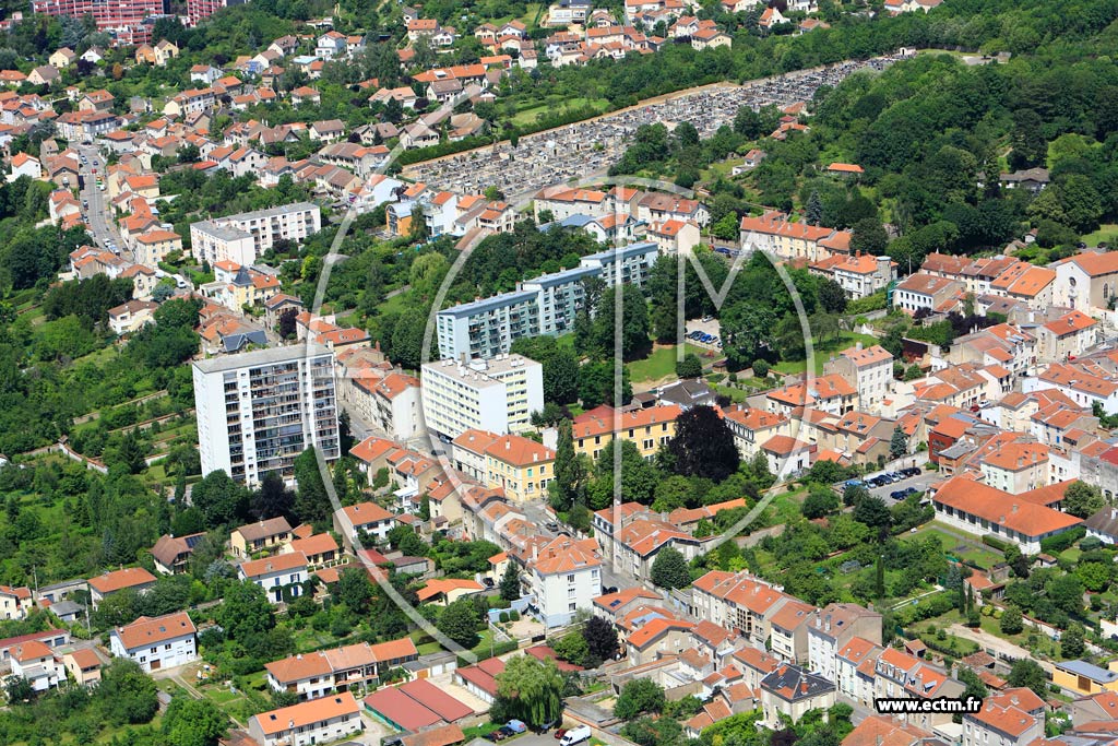 Photo arienne de Malzville