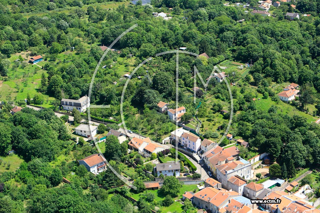 Photo arienne de Malzville