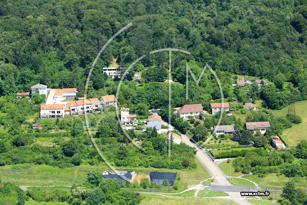 Photo arienne de Malzville