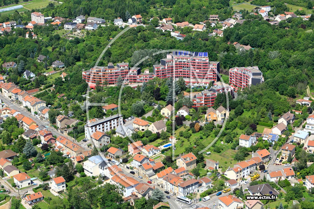 Photo arienne de Malzville