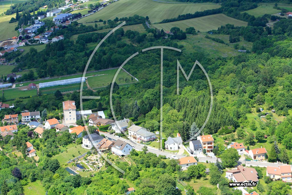 Photo arienne de Malzville