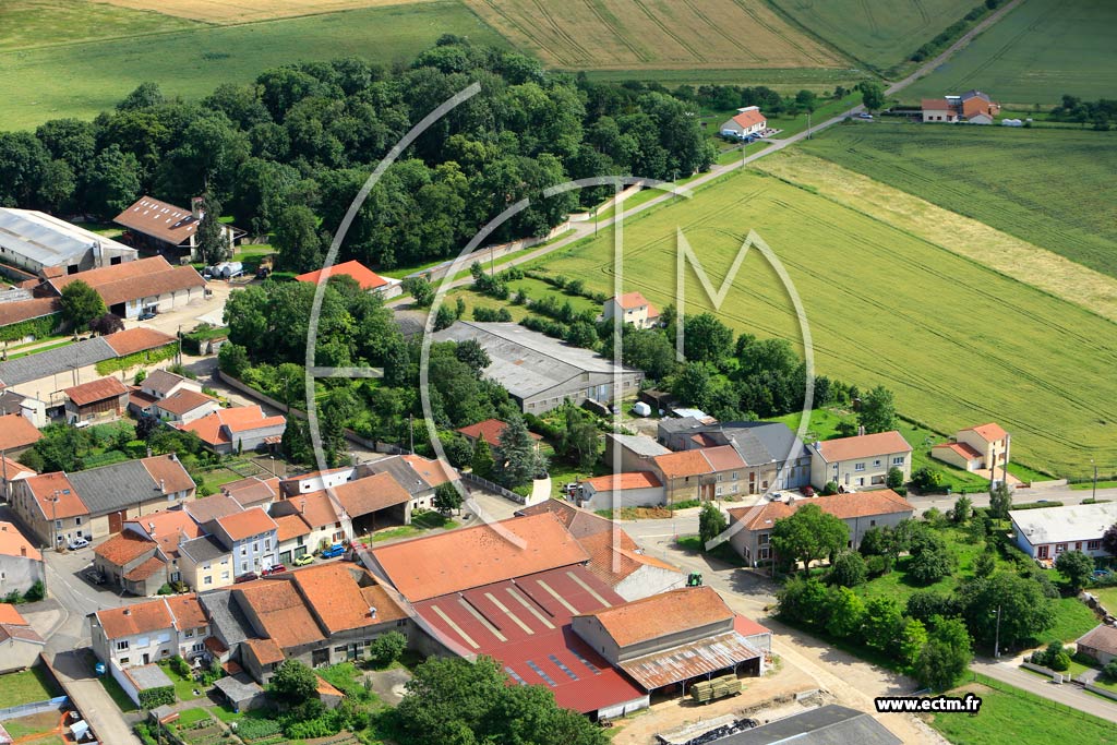 Photo arienne de Manoncourt-en-Vermois