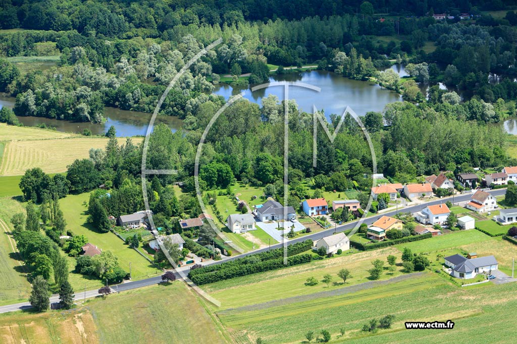 Photo arienne de Mont-sur-Meurthe