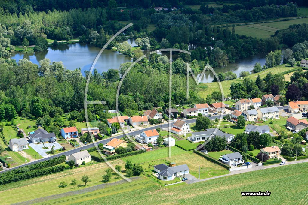 Photo arienne de Mont-sur-Meurthe