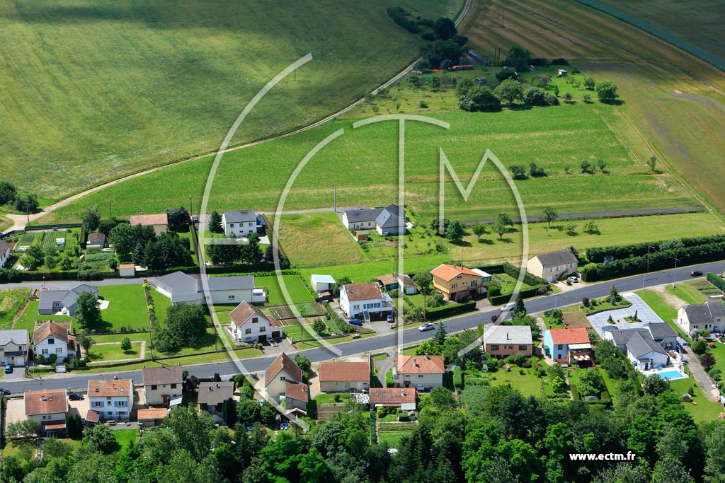 Photo arienne de Mont-sur-Meurthe
