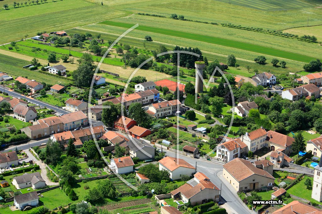 Photo arienne de Mont-sur-Meurthe
