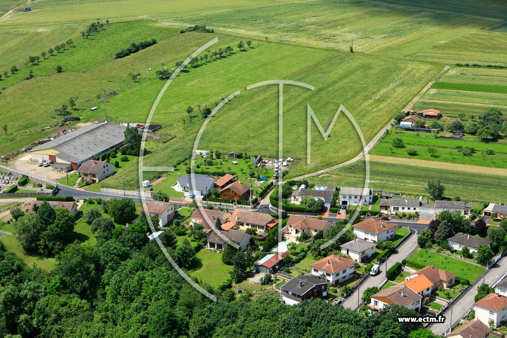 Photo arienne de Mont-sur-Meurthe