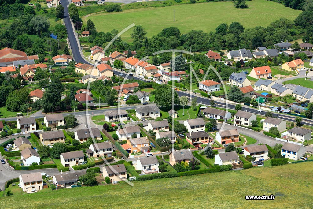 Photo arienne de Mont-sur-Meurthe