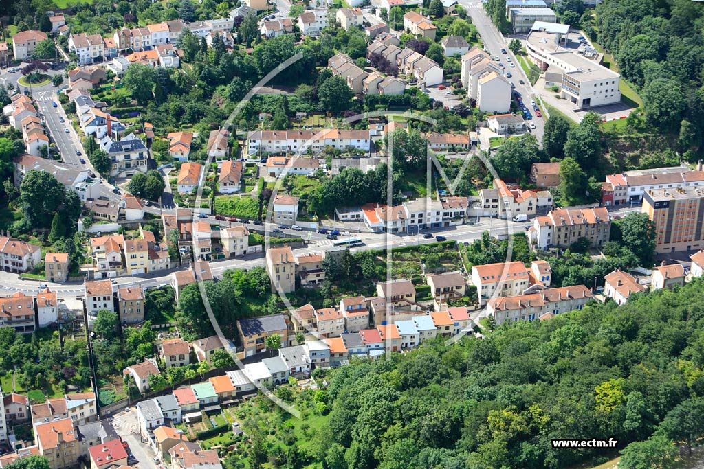Photo arienne de Nancy (Beauregard-Boufflers-Buthegnmont)