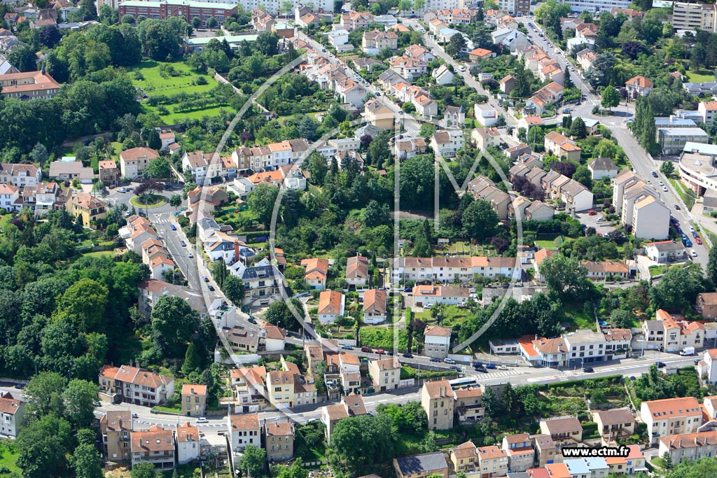 Photo arienne de Nancy (Beauregard-Boufflers-Buthegnmont)