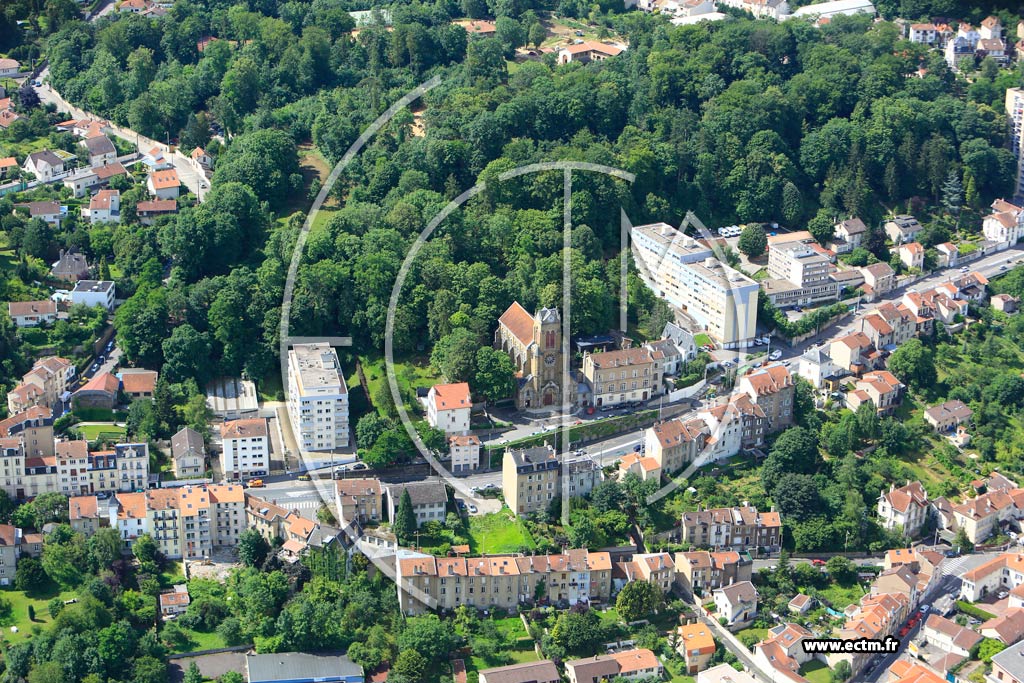 Photo arienne de Nancy (Beauregard-Boufflers-Buthegnmont)