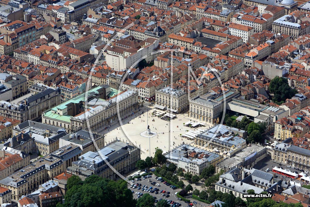 Photo arienne de Nancy (Charles III-Centre ville)