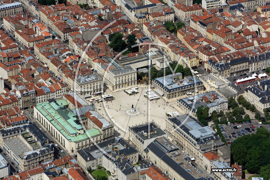 Photo arienne de Nancy (Charles III-Centre ville)
