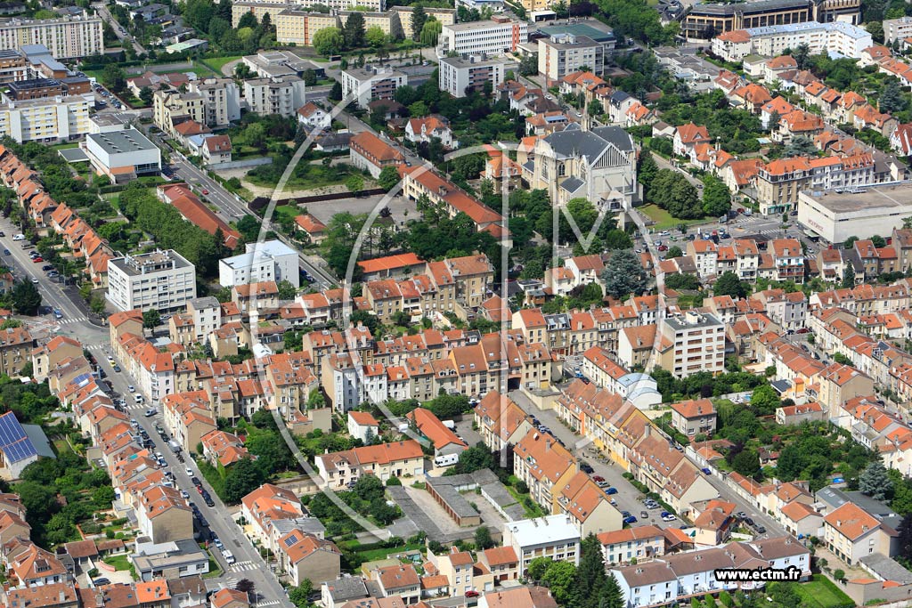 Photo arienne de Nancy (Haussonville-Blandan-Donop)