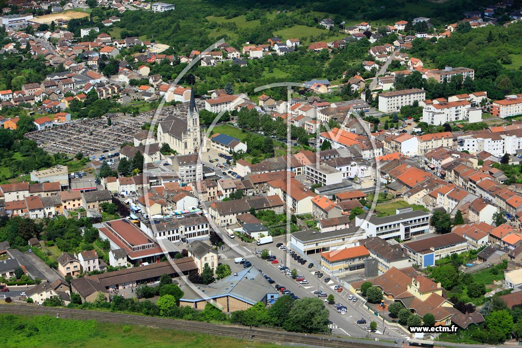 Photo arienne de Neuves-Maisons