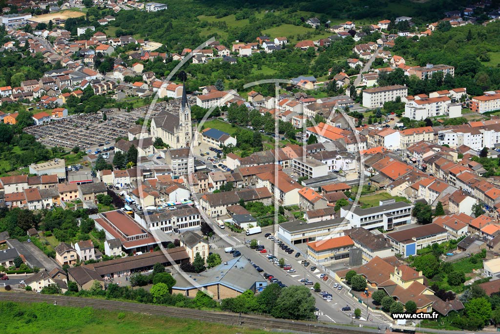 Photo arienne de Neuves-Maisons