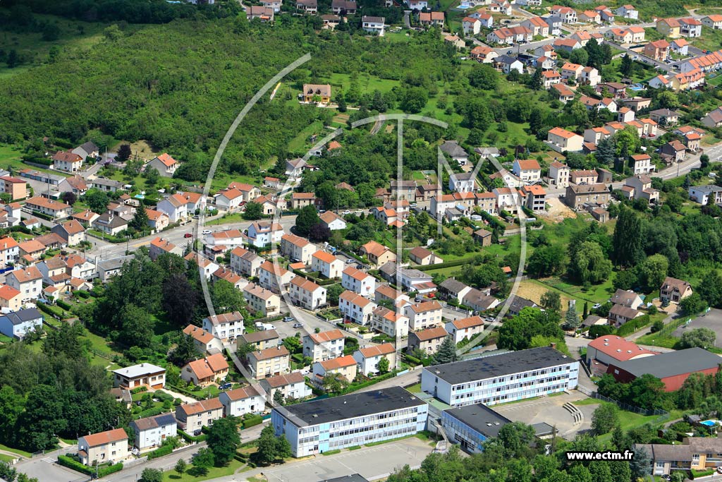 Photo arienne de Neuves-Maisons (La Justice)