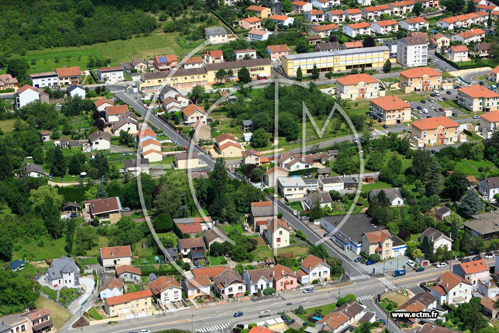 Photo arienne de Neuves-Maisons (La Justice)