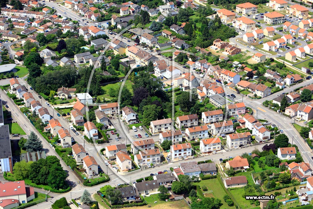 Photo arienne de Neuves-Maisons (La Justice)