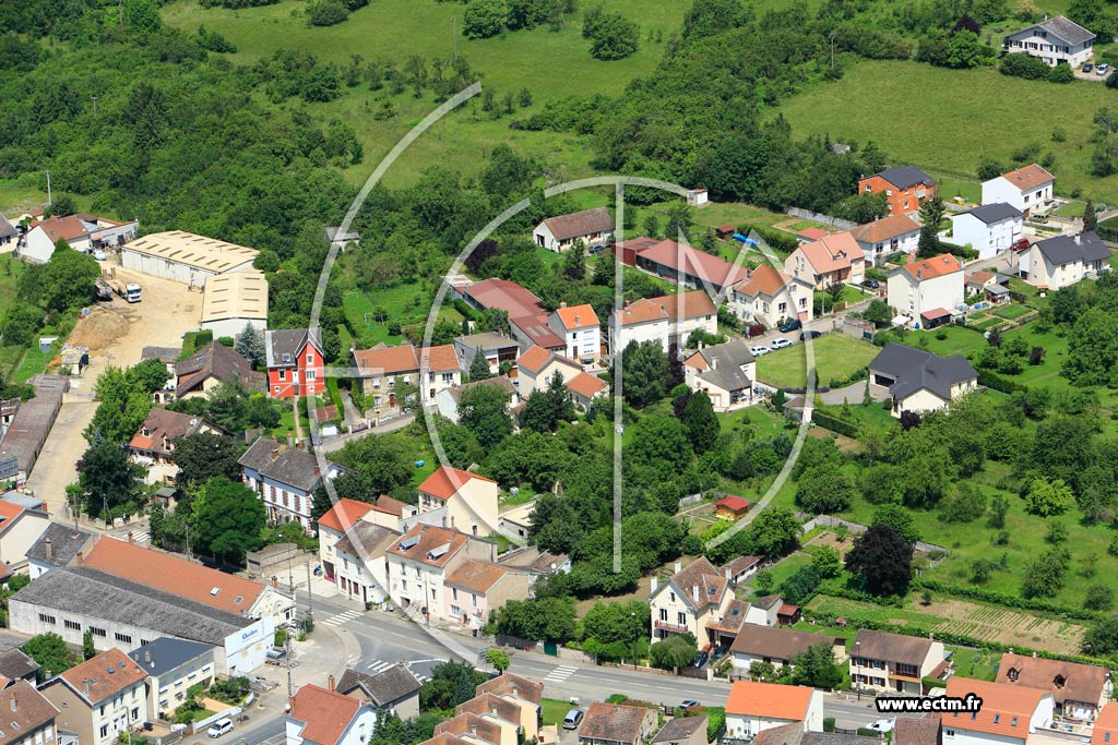 Photo arienne de Neuves-Maisons (Le Bouchot)