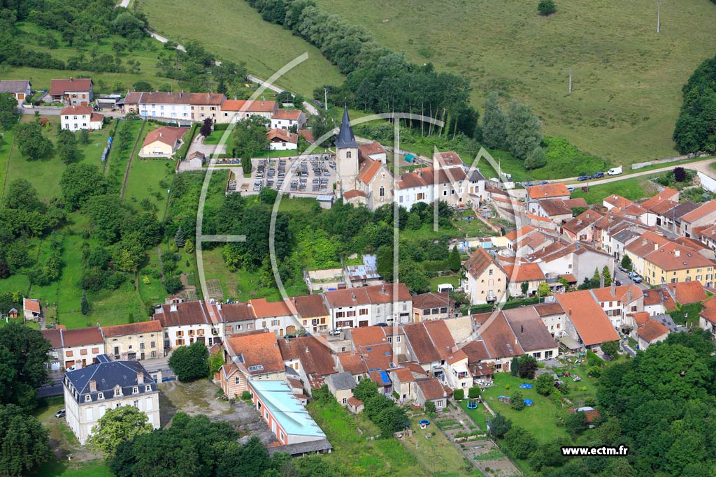 Photo arienne de Neuviller-sur-Moselle