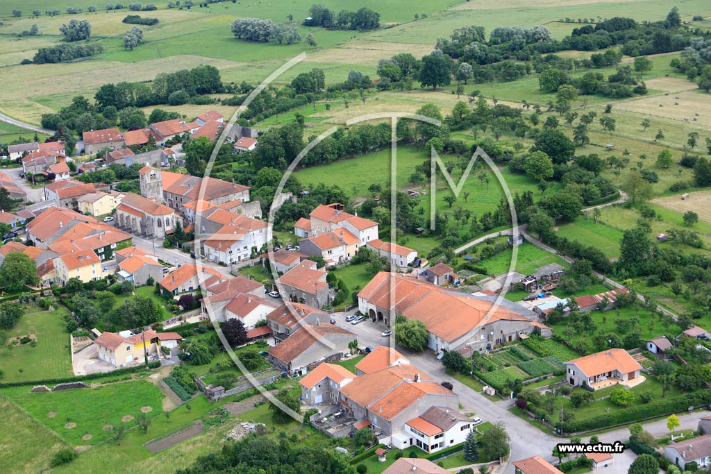 Photo arienne de Ormes-et-Ville