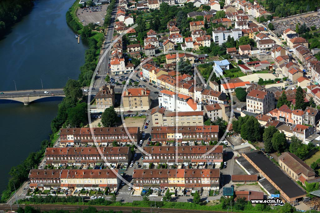 Photo arienne de Pompey