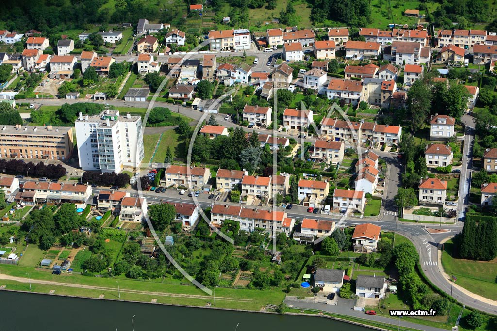 Photo arienne de Pompey