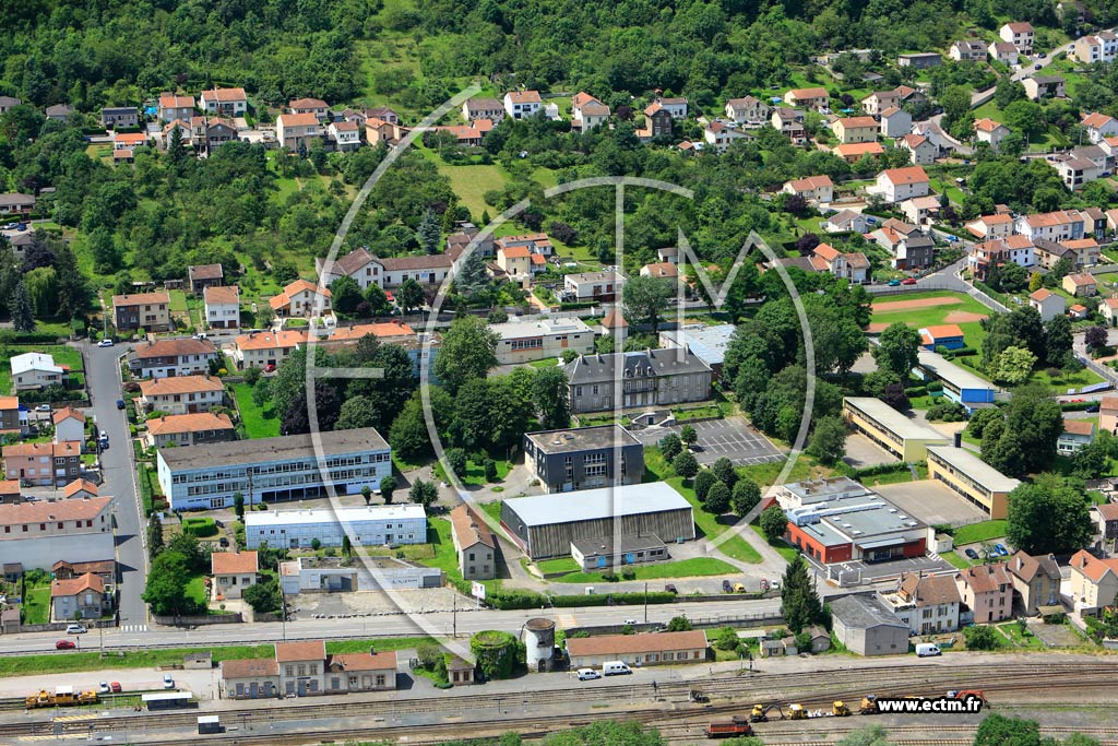 Photo arienne de Pont-Saint-Vincent