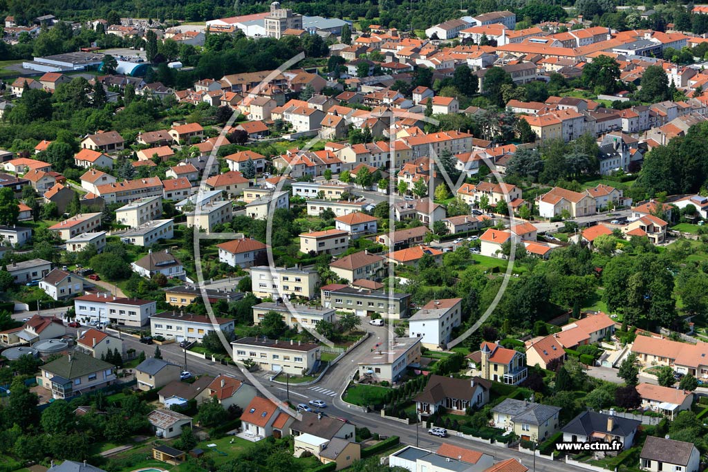 Photo arienne de Saint-Nicolas-de-Port
