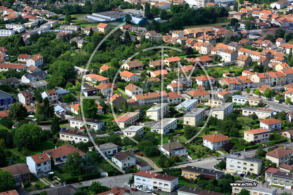 Photo arienne de Saint-Nicolas-de-Port