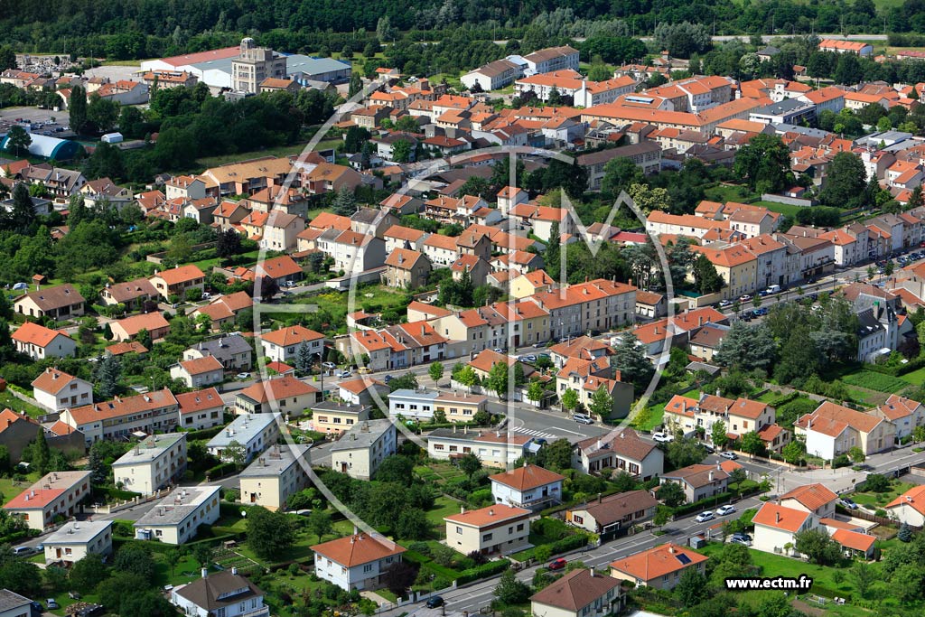 Photo arienne de Saint-Nicolas-de-Port