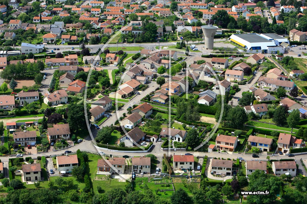 Photo arienne de Saint-Nicolas-de-Port