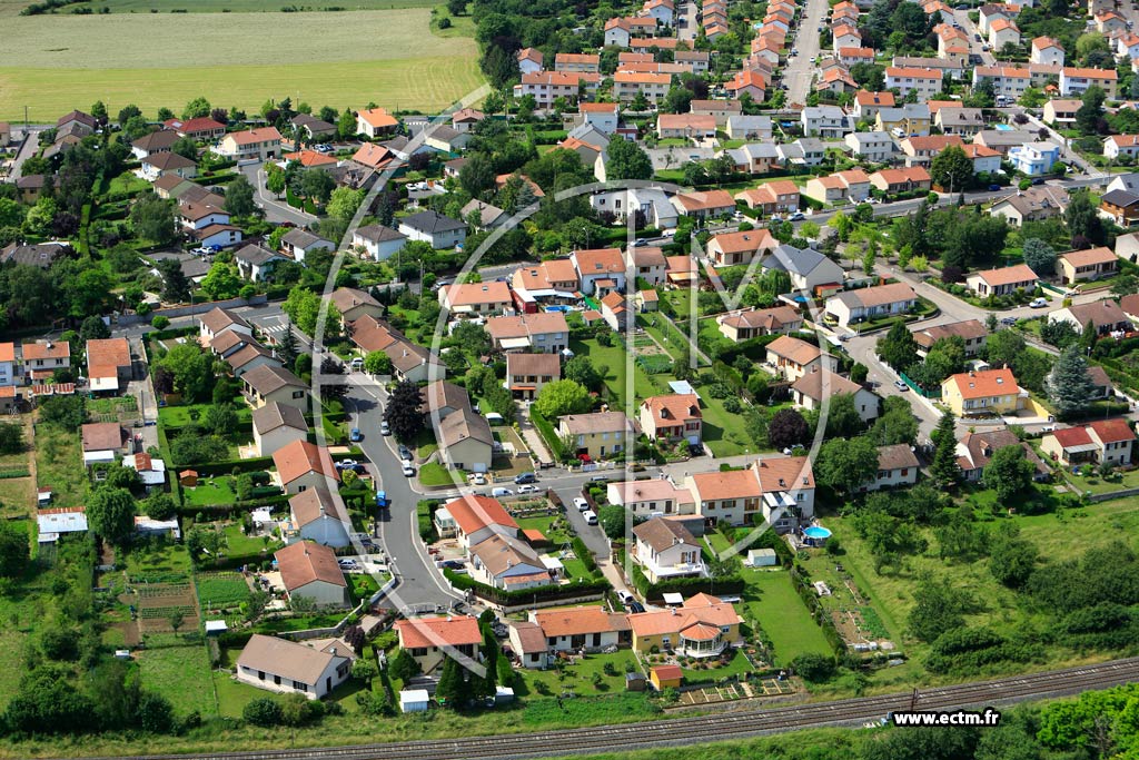 Photo arienne de Saint-Nicolas-de-Port