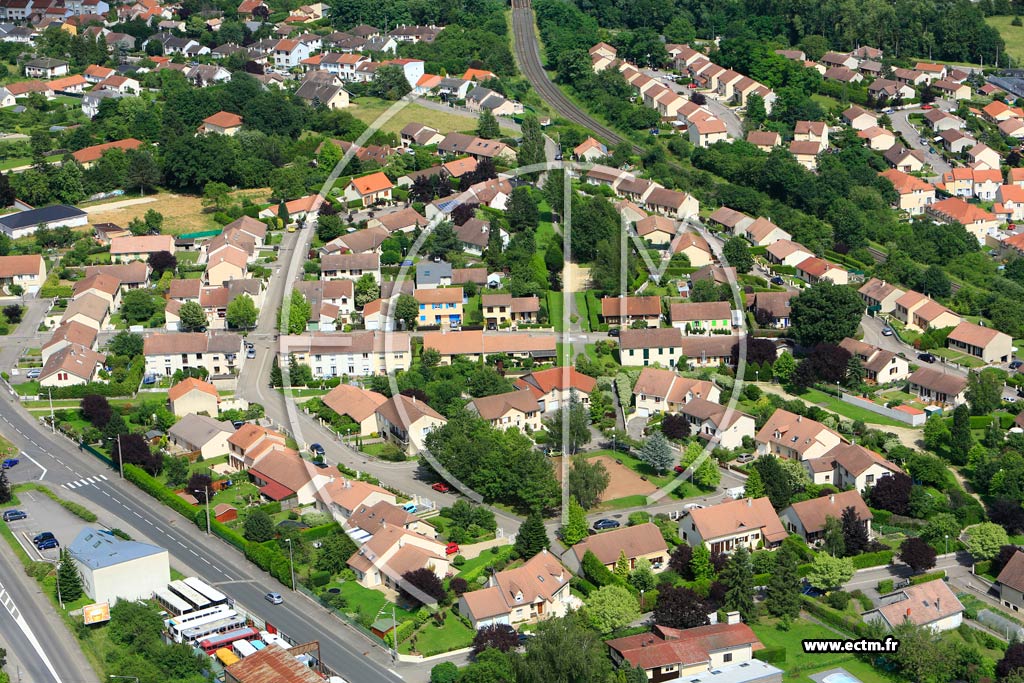 Photo arienne de Saint-Nicolas-de-Port