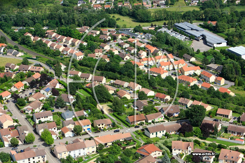 Photo arienne de Saint-Nicolas-de-Port