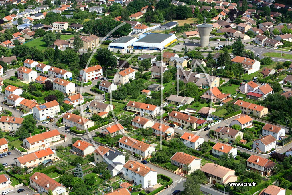 Photo arienne de Saint-Nicolas-de-Port