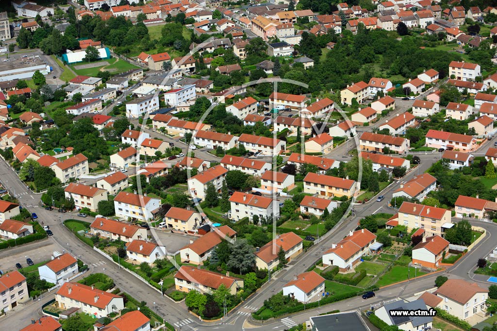 Photo arienne de Saint-Nicolas-de-Port