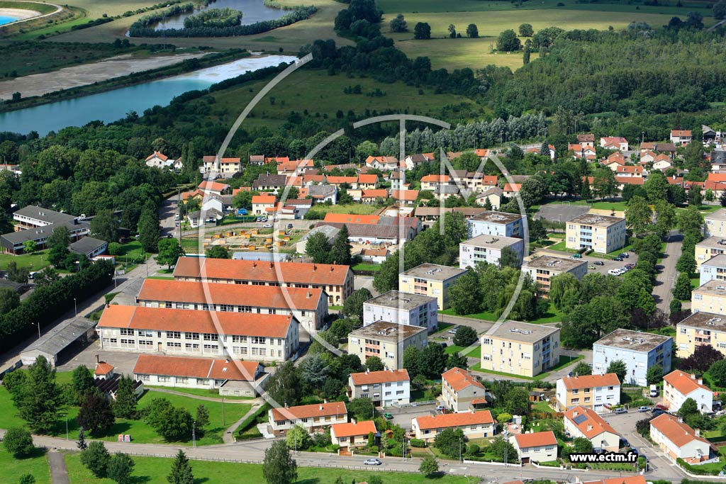 Photo arienne de Saint-Nicolas-de-Port