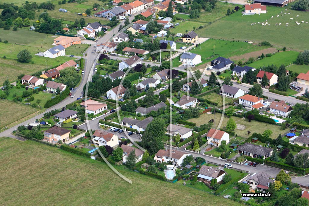 Photo arienne de Saint-Remimont