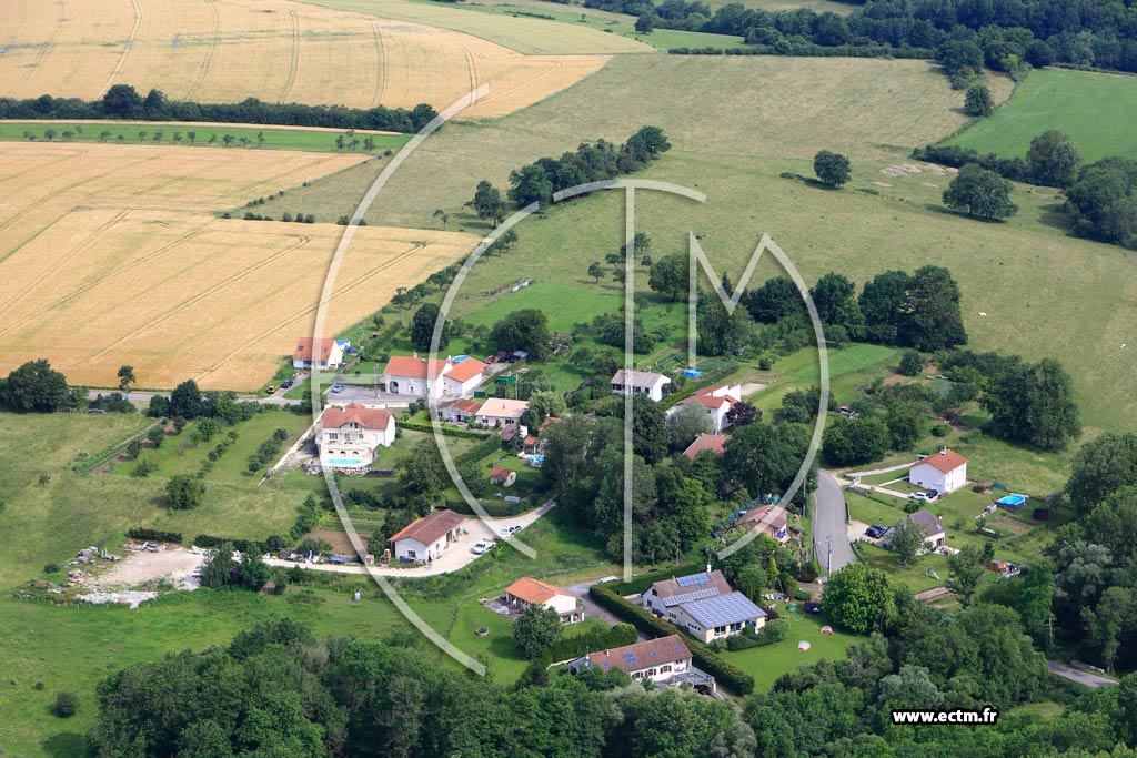 Photo arienne de Saint-Remimont
