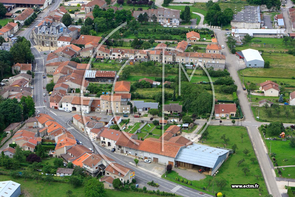 Photo arienne de Tantonville