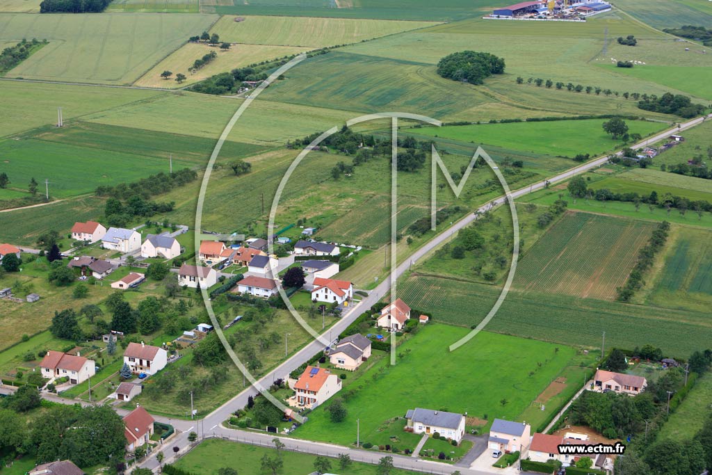Photo arienne de Tantonville