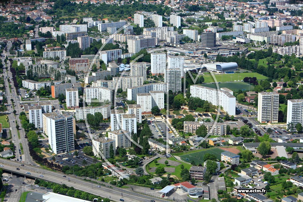 Photo arienne de Vanduvre-ls-Nancy