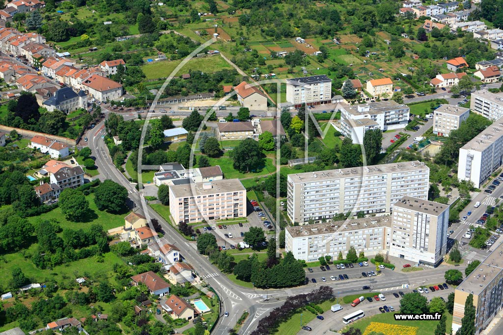 Photo arienne de Vanduvre-ls-Nancy