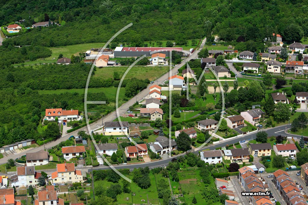 Photo arienne de Varangville
