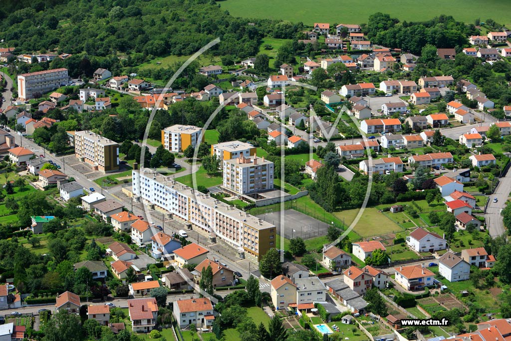 Photo arienne de Varangville