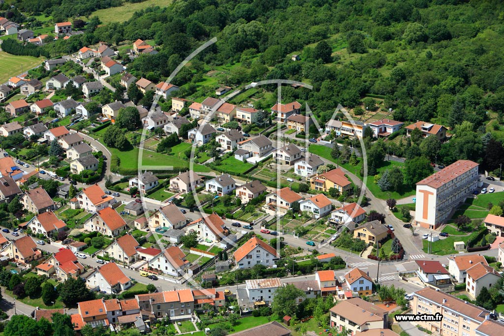 Photo arienne de Varangville